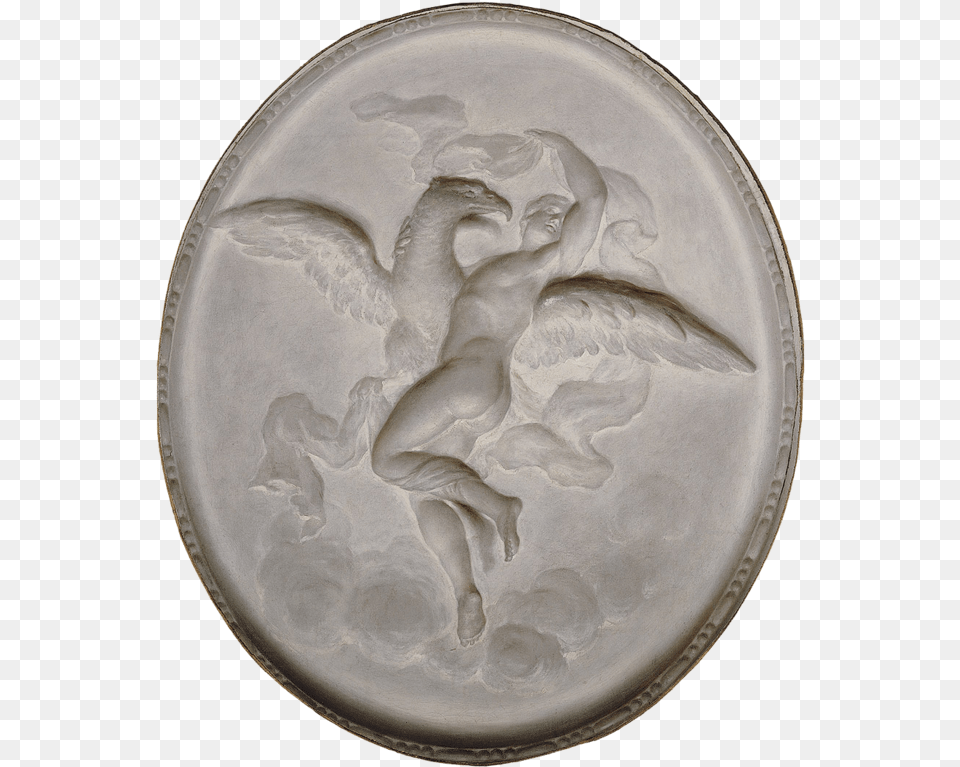 Jacob De Wit Jupiter And Ganymede, Baby, Person, Plate, Coin Free Png