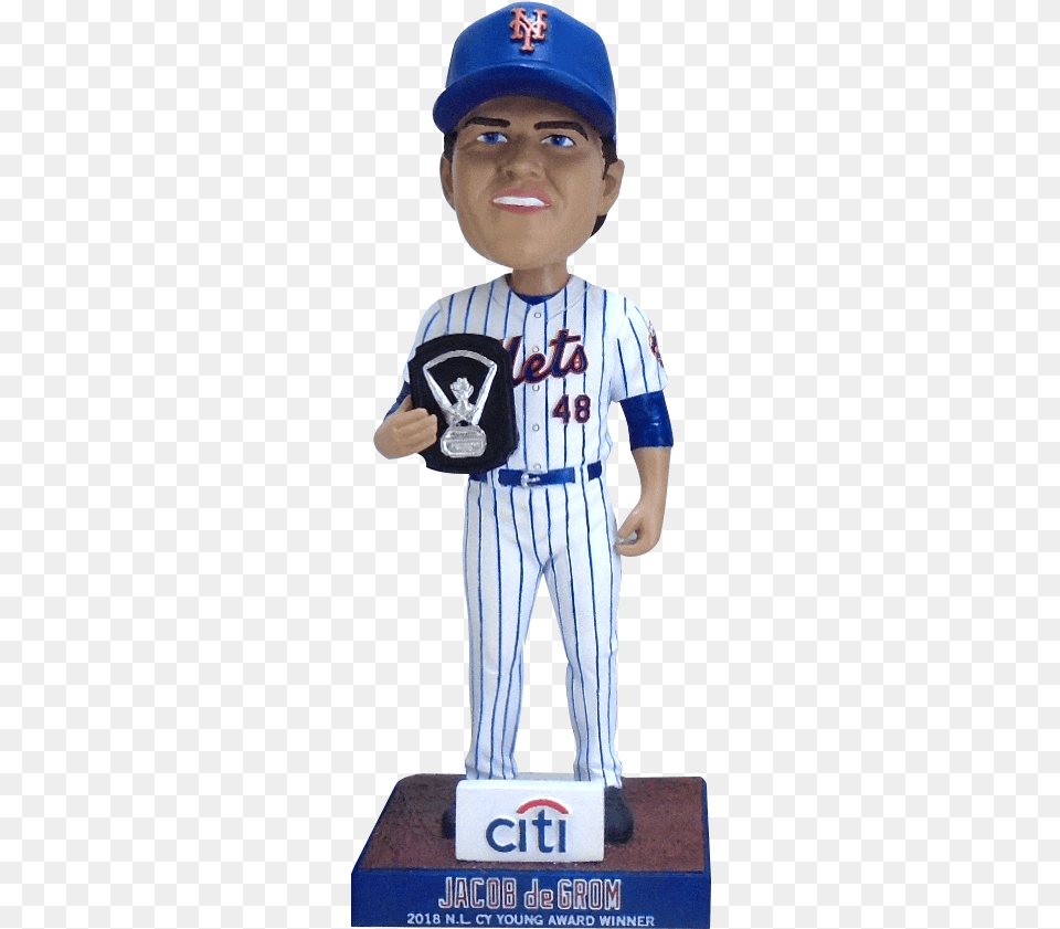 Jacob Degrom Cy Young Bobblehead, Athlete, Team, Sport, Person Png