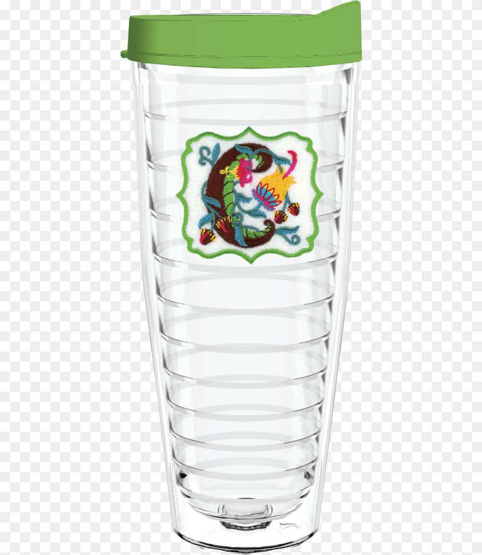 Jacobian Initial Letter C 26oz Tumbler Southern Fried Cotton Baby Turtle Tumbler, Bottle, Cup, Jar, Glass Free Png