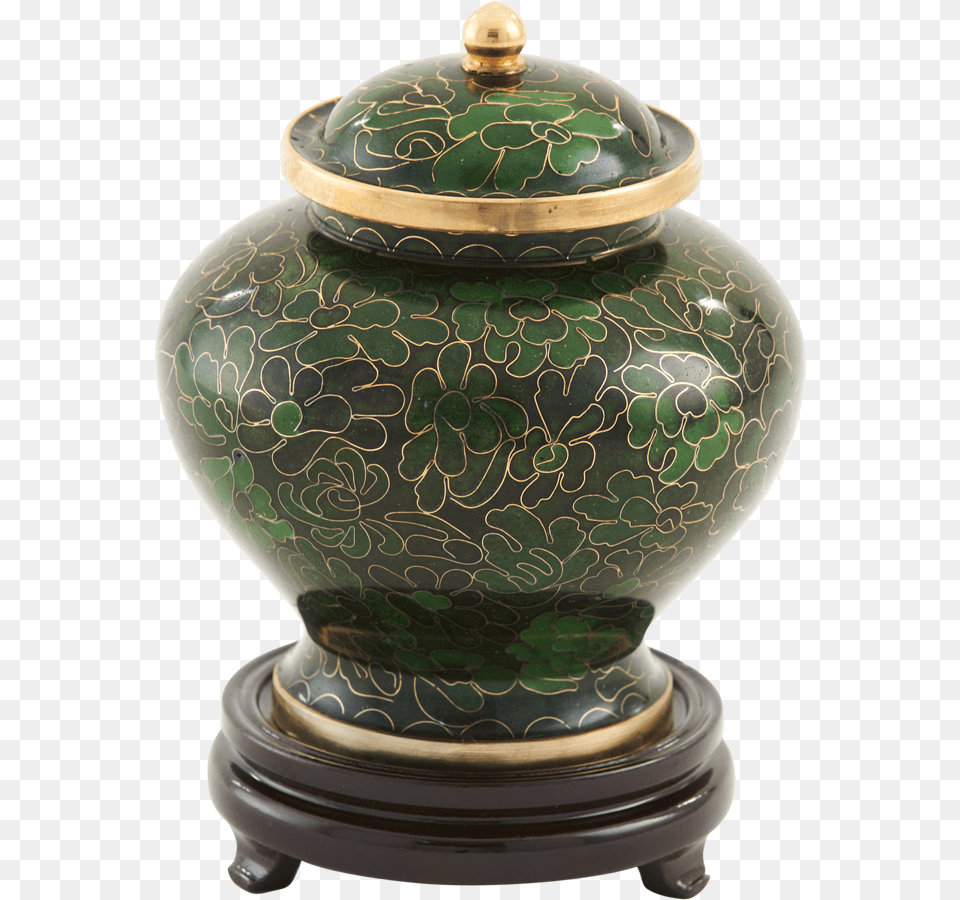 Jade Cloisonne Urn Medium Cloisonn, Art, Jar, Porcelain, Pottery Free Transparent Png