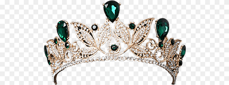 Jade Crown Tiara Queen Sticker Solid, Accessories, Jewelry, Chandelier, Lamp Png Image