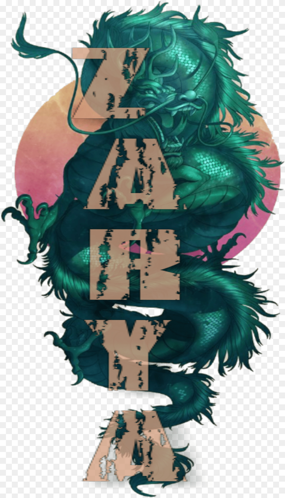 Jade Dragon Transparent Background Green Dragon Tattoo Design, Adult, Female, Person, Woman Png