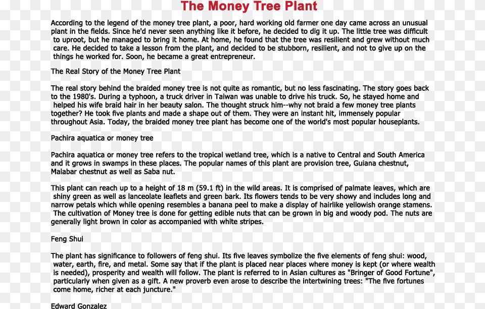 Jade Plant Feng Shui Story Of Money Tree Free Png