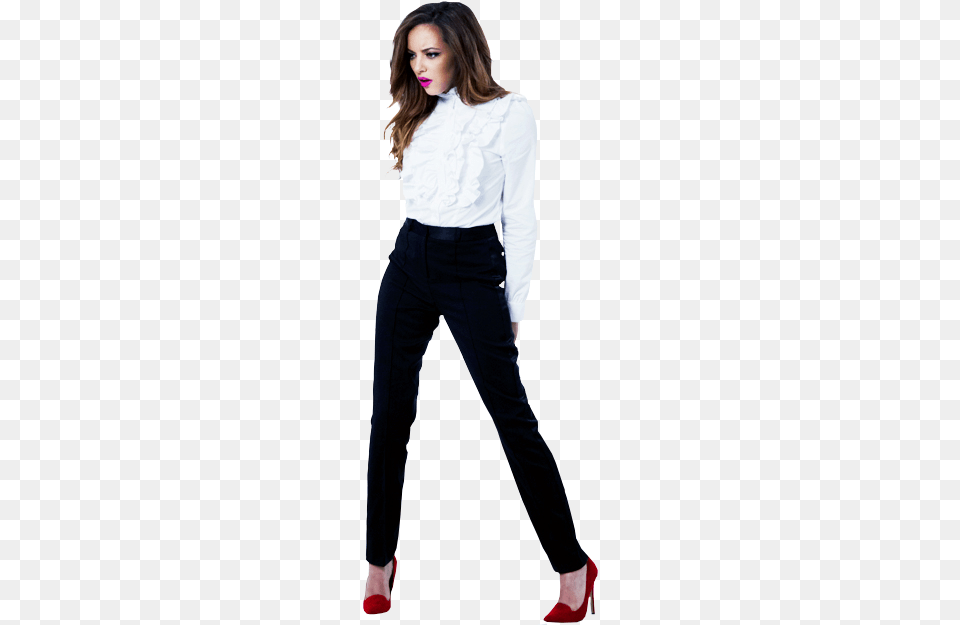 Jade Thirlwall No Background, Blouse, Clothing, Sleeve, Footwear Free Png