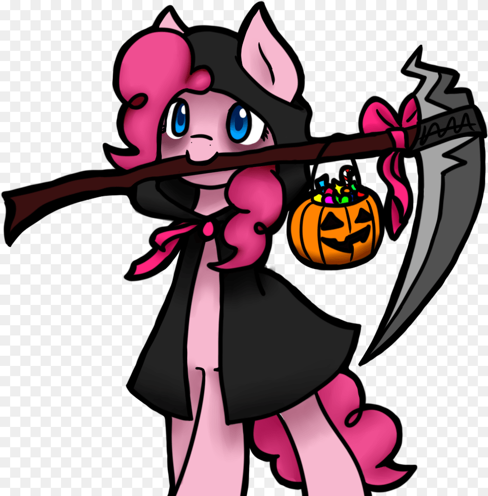 Jadekettu Candy Clothes Costume Grim Reaper Nightmare Pinkie Pie Reaper, Baby, Person, Face, Head Free Png