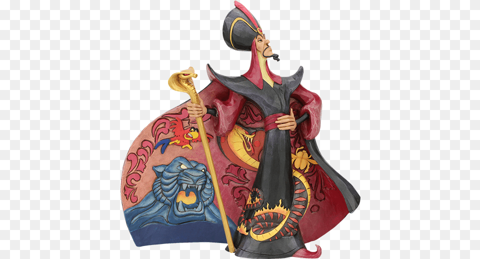 Jafar From Aladdin Figurine Jim Shore Disney, Adult, Female, Person, Woman Png