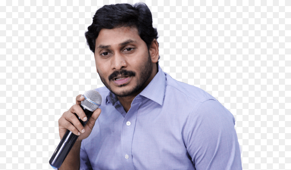 Jagan Anna Lion, Microphone, Clothing, Shirt, Electrical Device Png Image