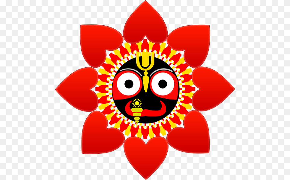 Jagannath Photo Sri Jagannath, Flower, Petal, Plant, Dahlia Free Png Download