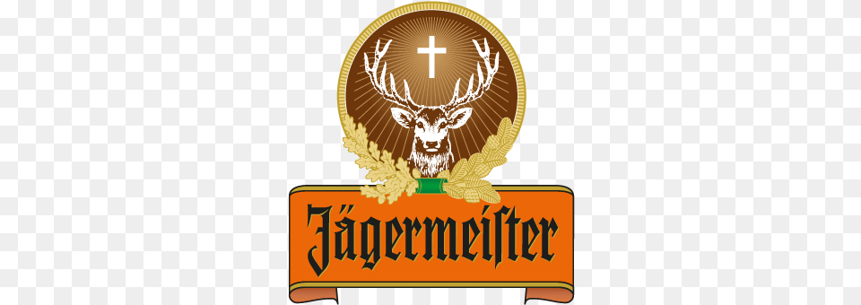 Jagermeister Eps Vector Logo Freevectorlogonet Garage, Emblem, Symbol, Animal, Deer Png