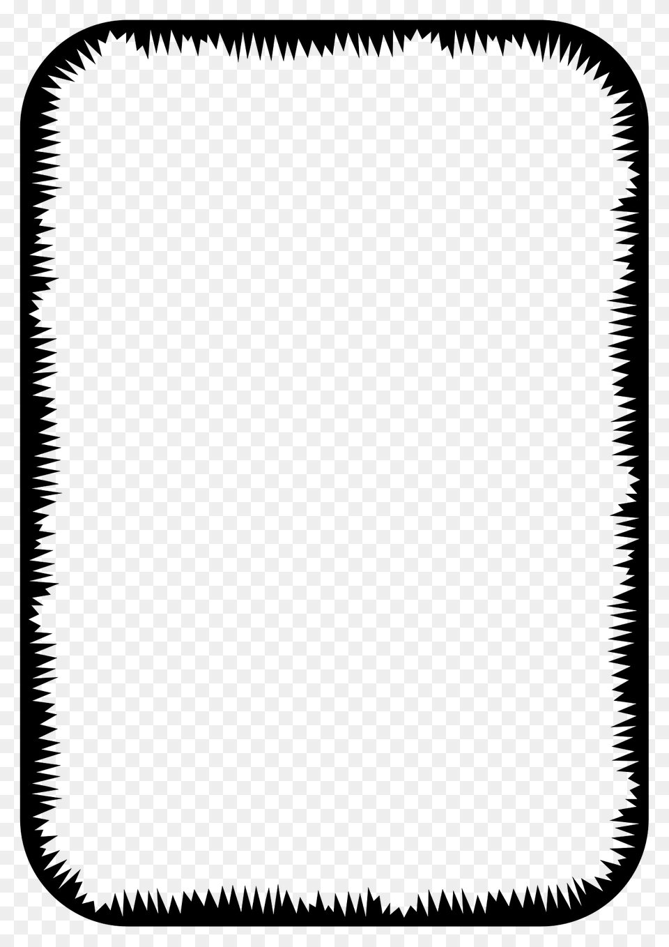 Jagged Border A4 Size Clipart, Home Decor, Rug Free Transparent Png
