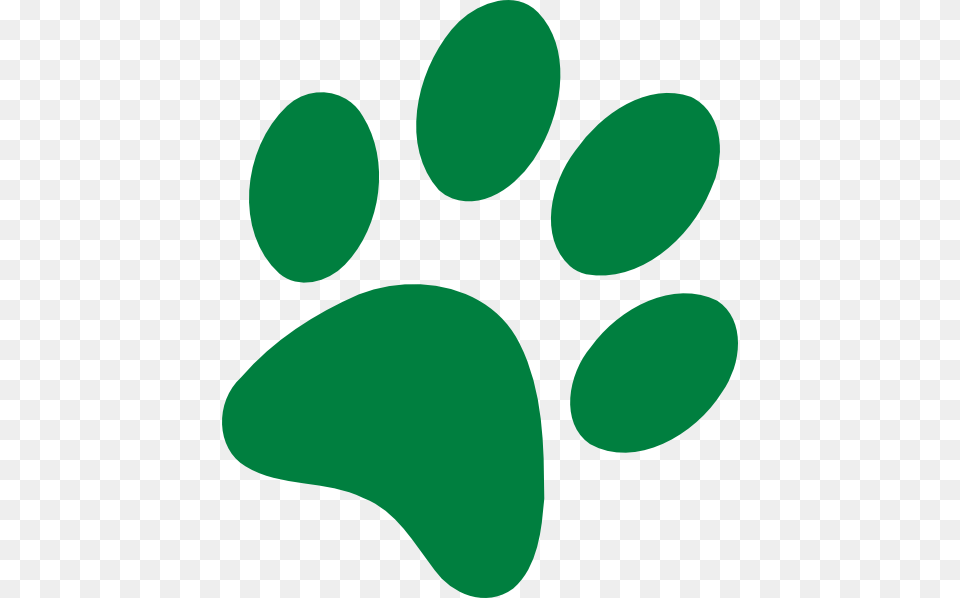 Jaggreenpawprint Clip Art, Footprint Free Png Download