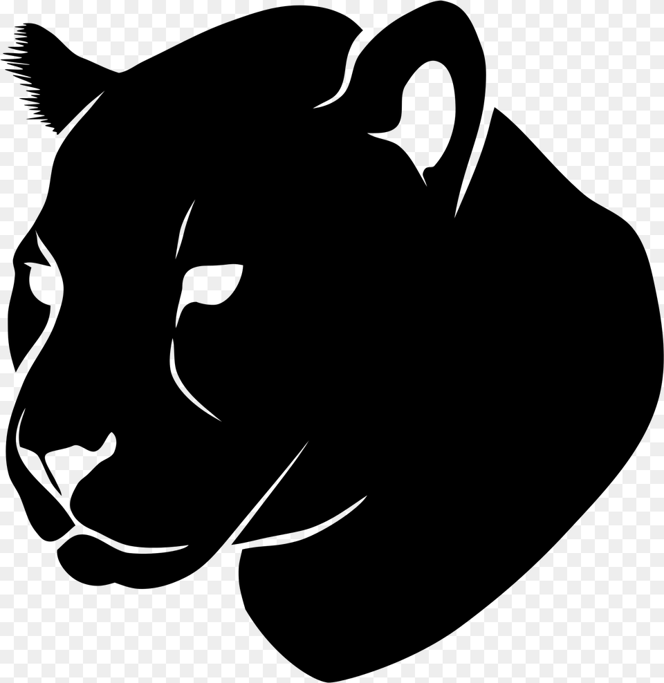 Jaguar Black Panther Leopard Clip Art Black Jaguar, Gray Free Png Download