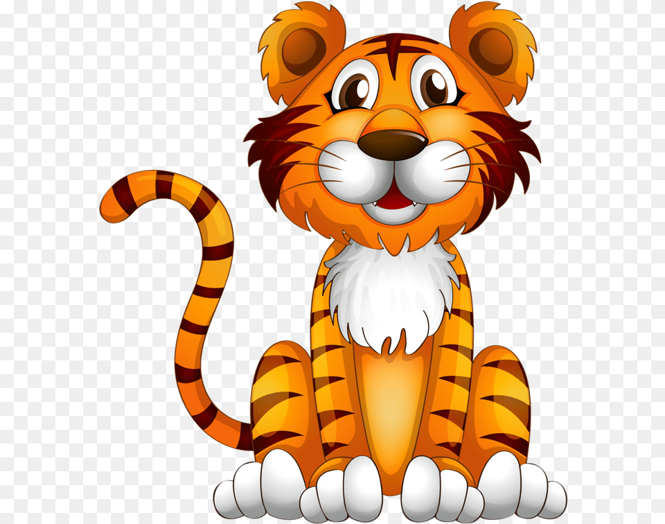 Jaguar Clipart Tigre Picture Animated Tiger, Animal, Reptile, Snake Free Png Download