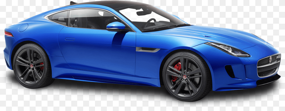 Jaguar F Type Luxury Sports Blue Car Jaguar F Type, Wheel, Vehicle, Coupe, Machine Free Transparent Png