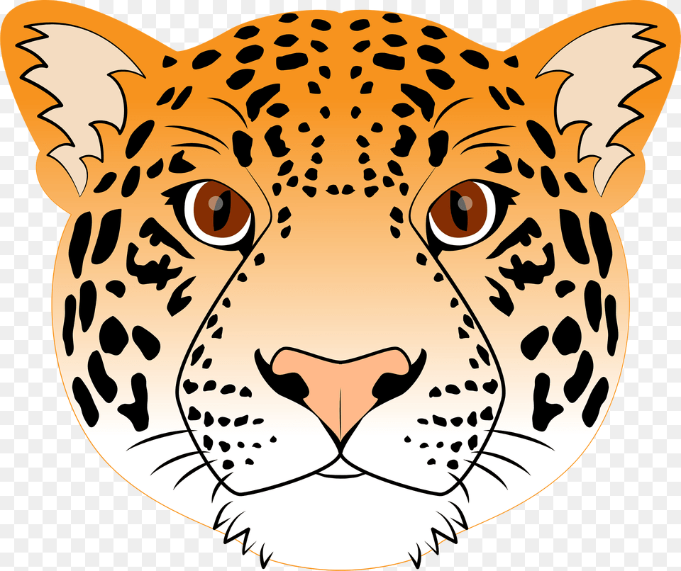 Jaguar Face Clipart, Animal, Cheetah, Mammal, Wildlife Free Png Download