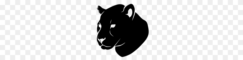 Jaguar Head Icon, Gray Free Png Download