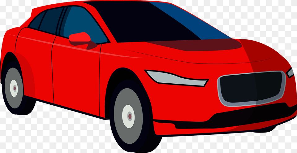 Jaguar I Pace Clipart, Car, Vehicle, Coupe, Sedan Png Image