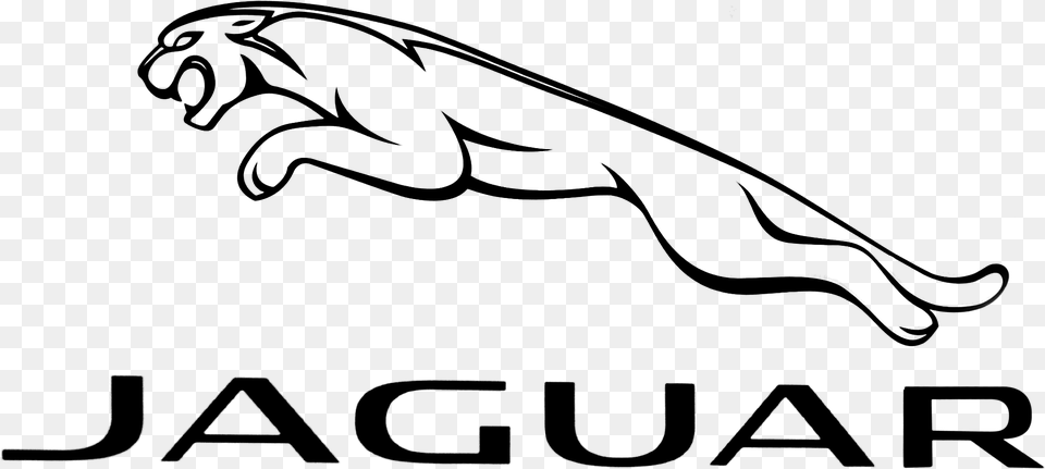 Jaguar Logo, Gray Free Png