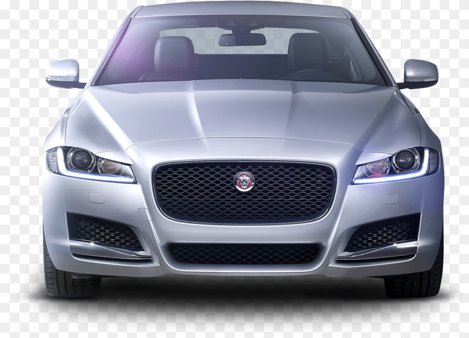 Jaguar Xf Prestige Silver Car Front Jaguar Car Photo Download, Vehicle, Transportation, Wheel, Machine Png Image