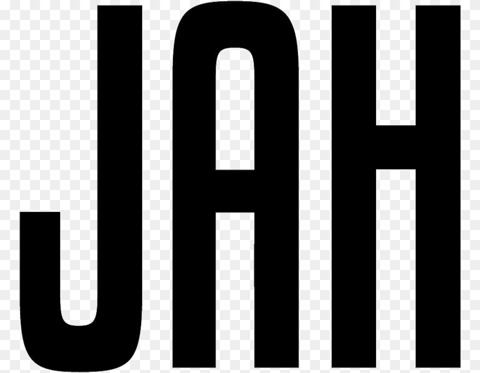 Jah Logo Monochrome, Text, Number, Symbol Free Png Download