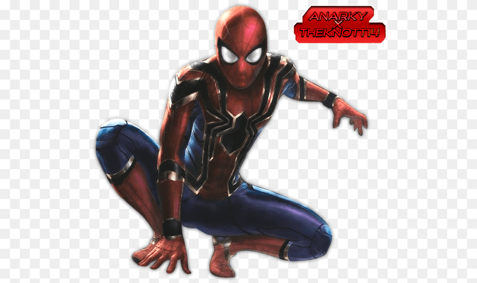 Jahns Explore Spiderman Iron Suit, Adult, Person, Man, Male Png