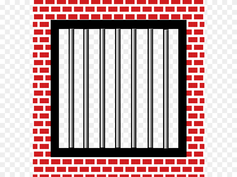 Jail, Brick, Gate, Prison, Home Decor Free Transparent Png