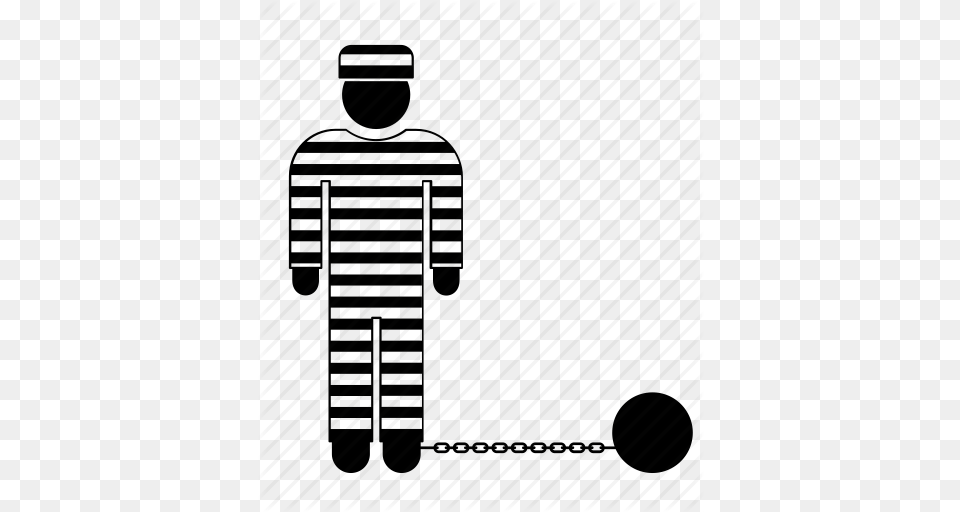 Jail Man Penitientary People Person Prison Prisoner Icon Png Image