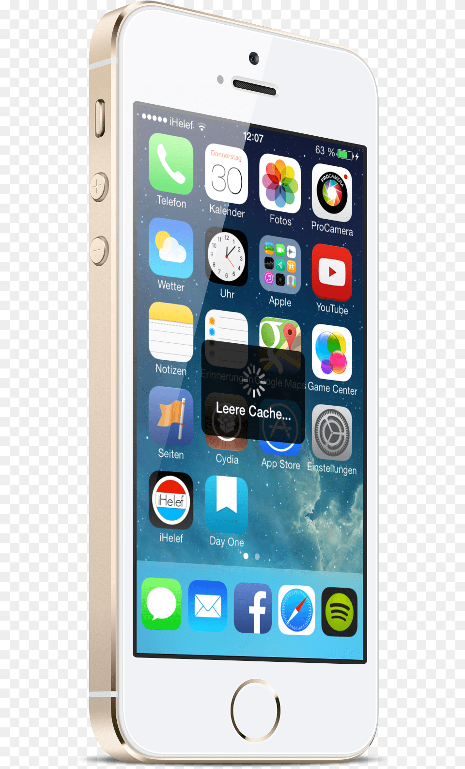 Jailbreak Ihelef Apple Iphone 5s Gold, Electronics, Mobile Phone, Phone Png