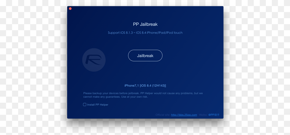 Jailbreak Ios 84 With Taig Pp Horizontal, Text, Disk Free Transparent Png