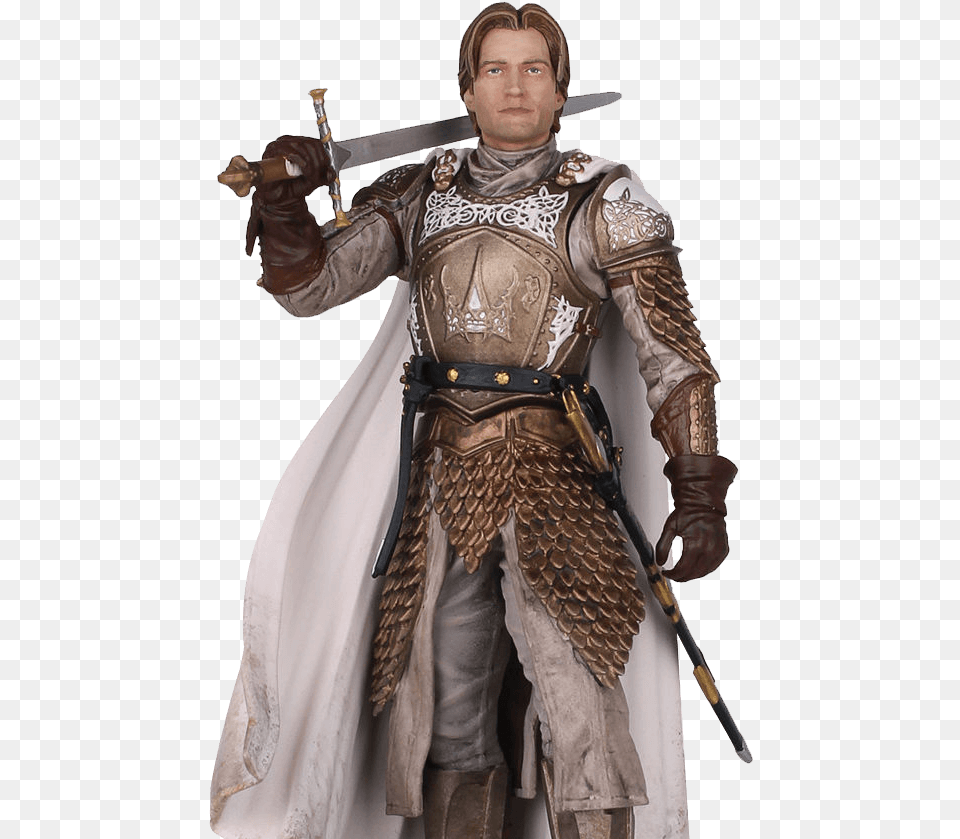 Jaime Lannister Game Of Thrones Jaime Lannister Outfit, Weapon, Sword, Person, Man Png