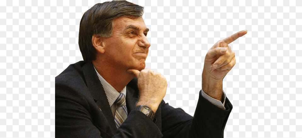 Jair Bolsonaro Bolsonaro Transparent, Person, Body Part, Finger, Hand Png