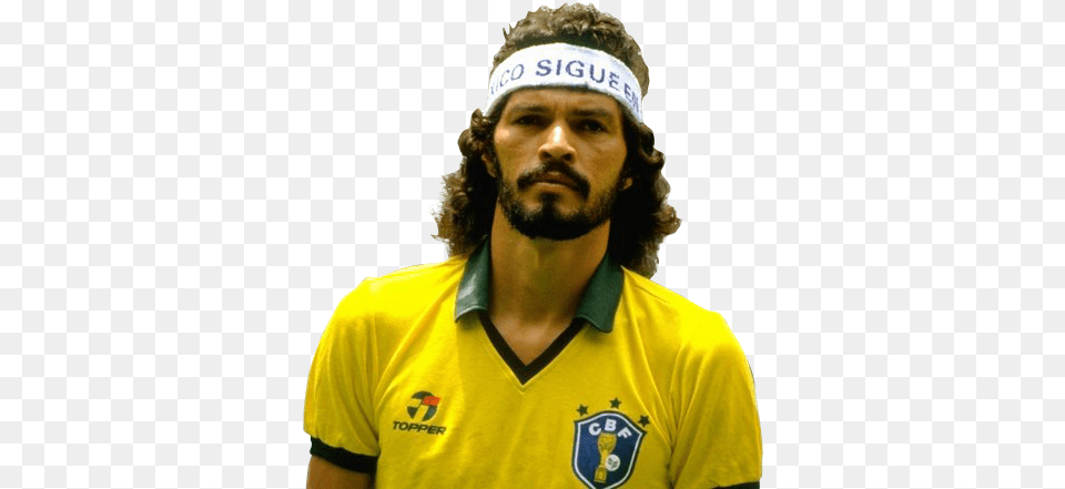 Jairzinho Socrates Best Beards In Football, Shirt, Beard, Portrait, Clothing Free Transparent Png