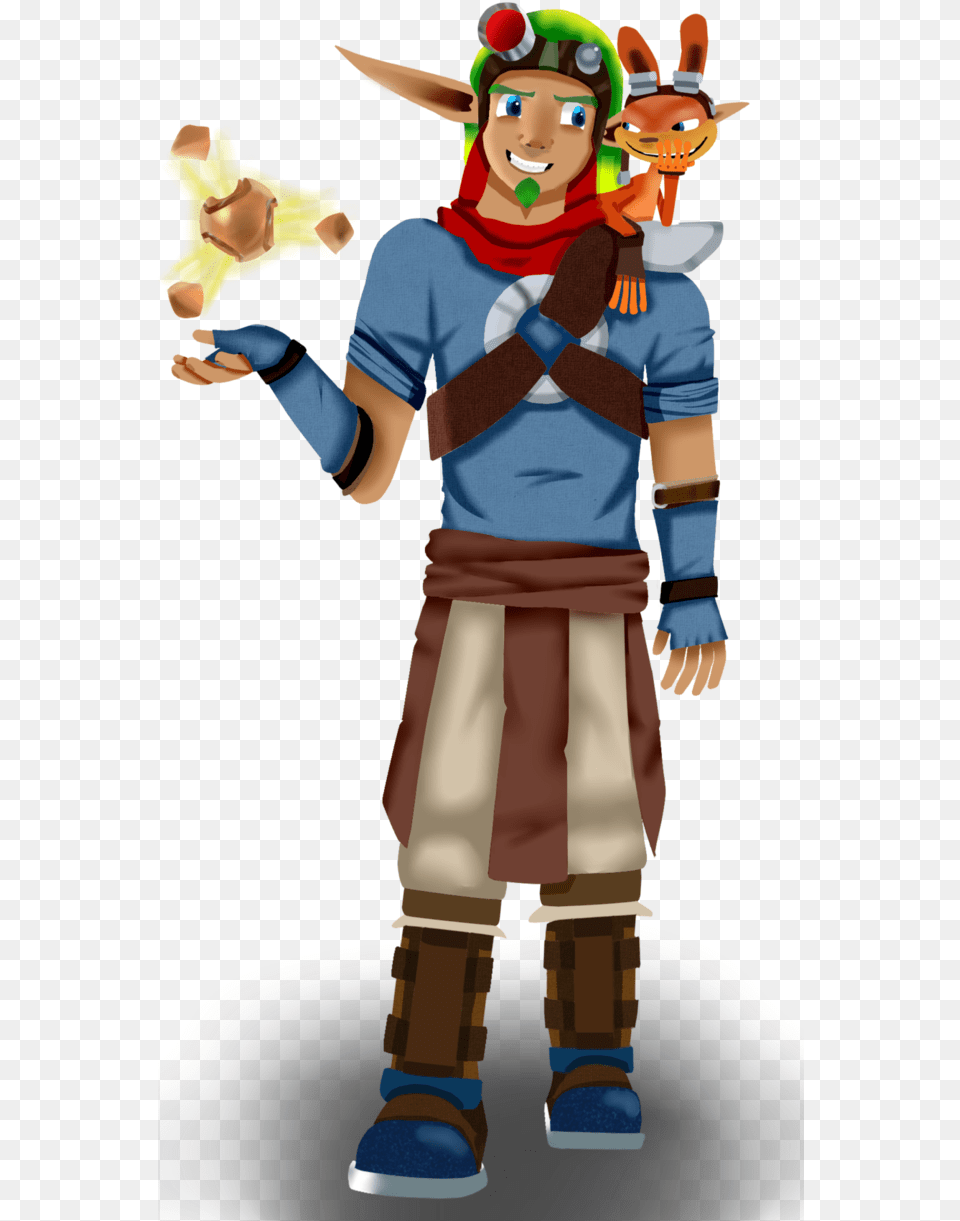 Jak And Daxter By Kellyylee Jak And Daxter, Person, Face, Head, Flower Png