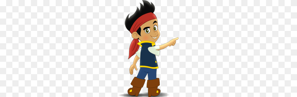 Jake And The Neverland Pirate Clipart Black And White Jake, Baby, Person, Cartoon, Face Png Image