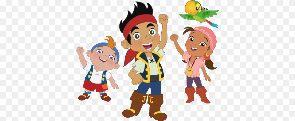 Jake And The Neverland Pirates Disney Junior Pirate Show, Baby, Person, Face, Head Png Image