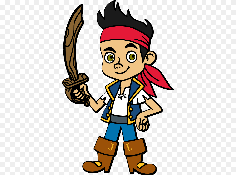 Jake And The Neverland Pirates Svg, Baby, Person, Book, Comics Free Transparent Png
