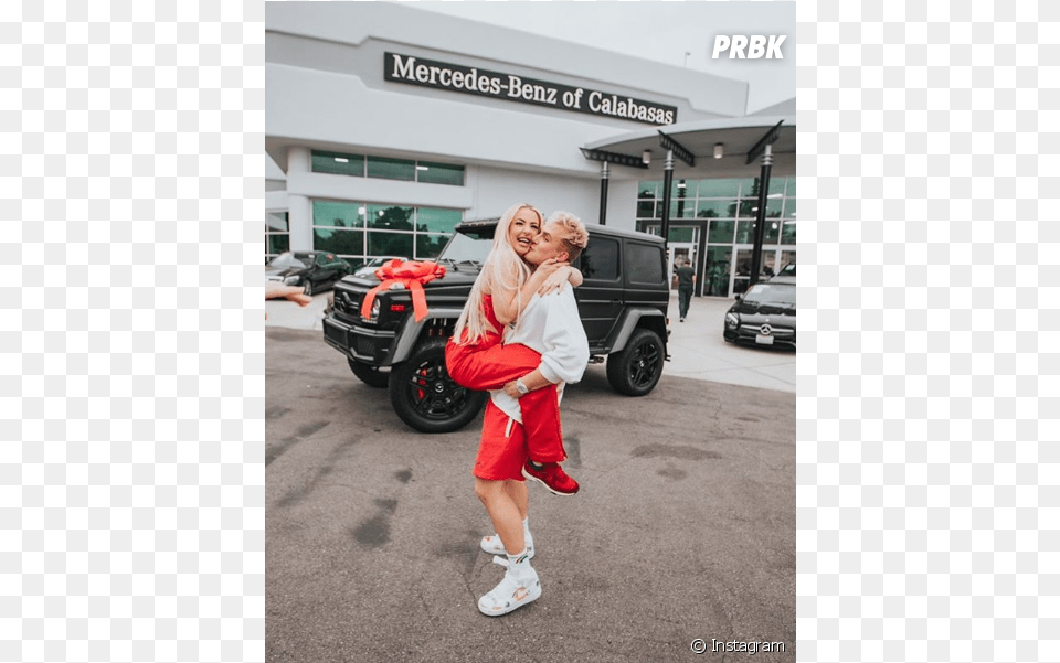 Jake Paul And Tana, Shoe, Clothing, Footwear, Person Png Image