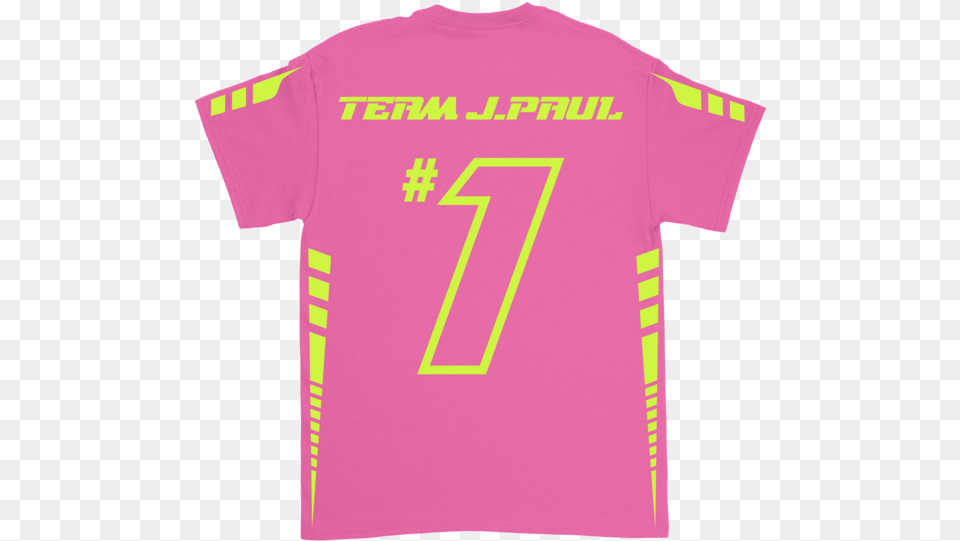 Jake Paul Everyday Pink Track Team Shirtclass Lazyload Active Shirt, Clothing, T-shirt Png