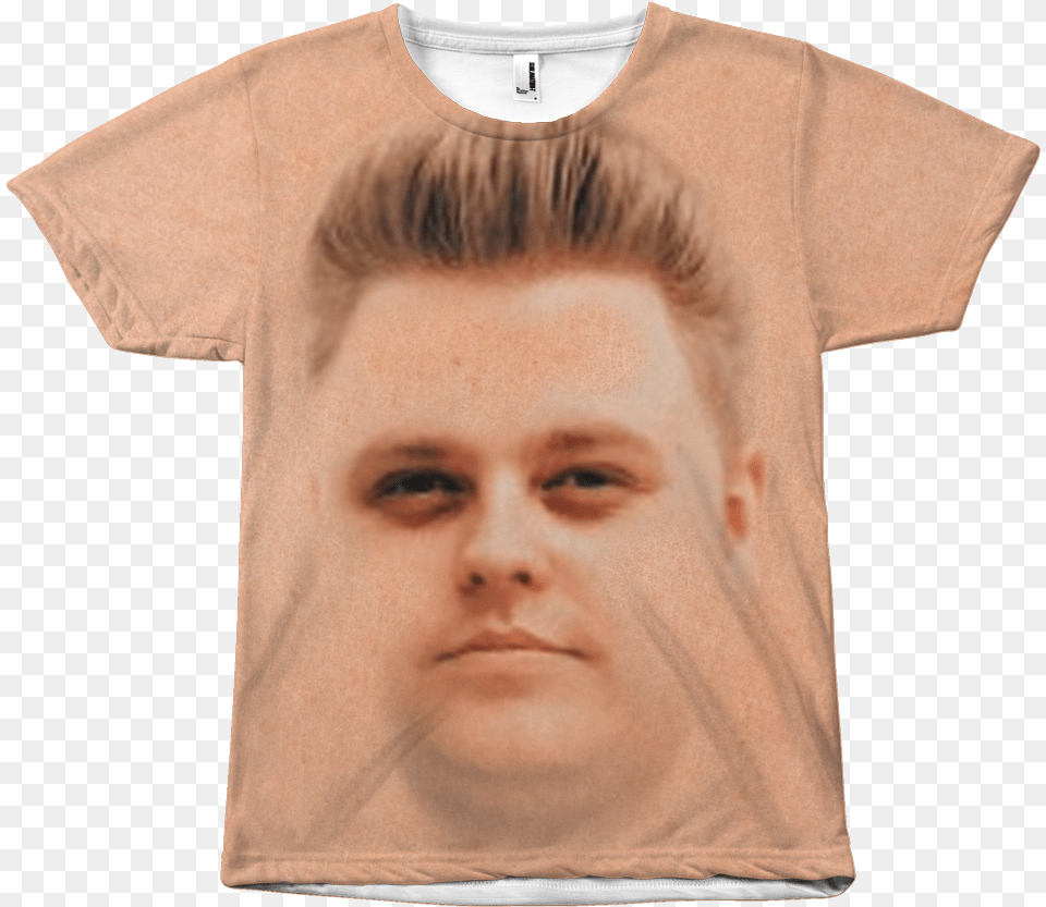 Jake Paul Merch Link In Bio, Clothing, T-shirt, Face, Head Free Png