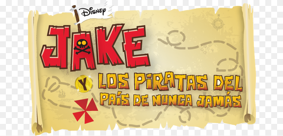 Jake The Neverland Pirate Logo, Book, Publication, Text Free Png Download