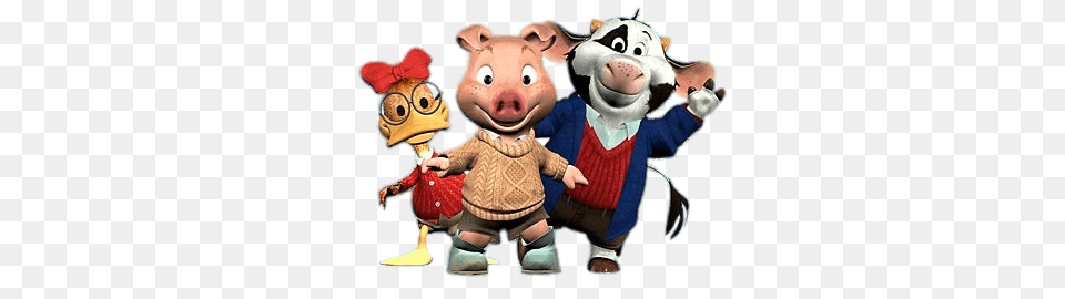 Jakers Piggley Winks Dannan And Fernando Toro, Baby, Person, Animal, Bear Png