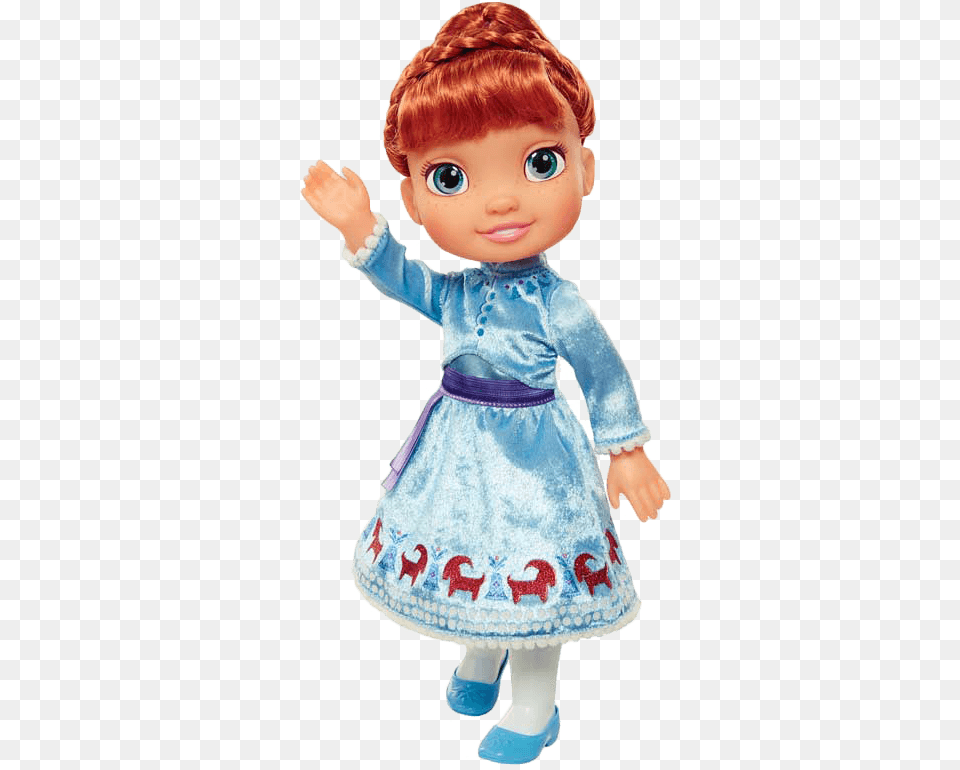 Jakks Pacific Anna Frozen, Doll, Toy, Baby, Person Free Png Download