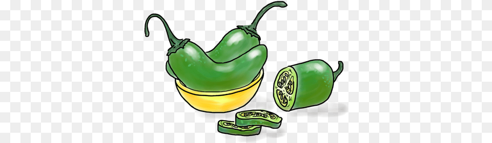 Jalapeno Serrano Pepper, Food, Produce, Smoke Pipe Free Transparent Png