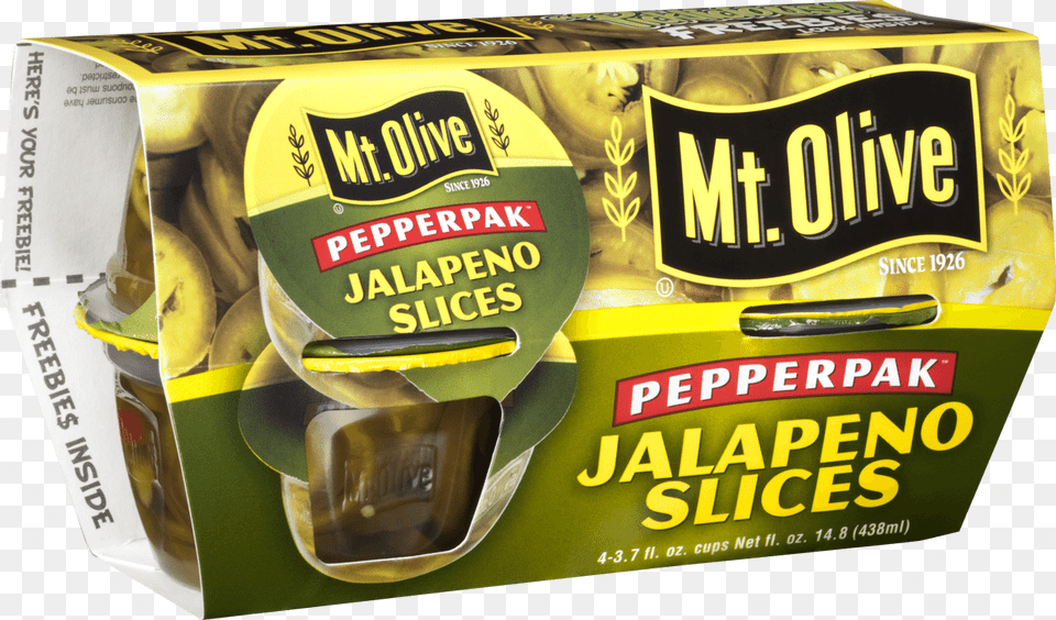 Jalapeno Slices Mt Olive Jalapeno Slices, Can, Tin, Box, Food Png
