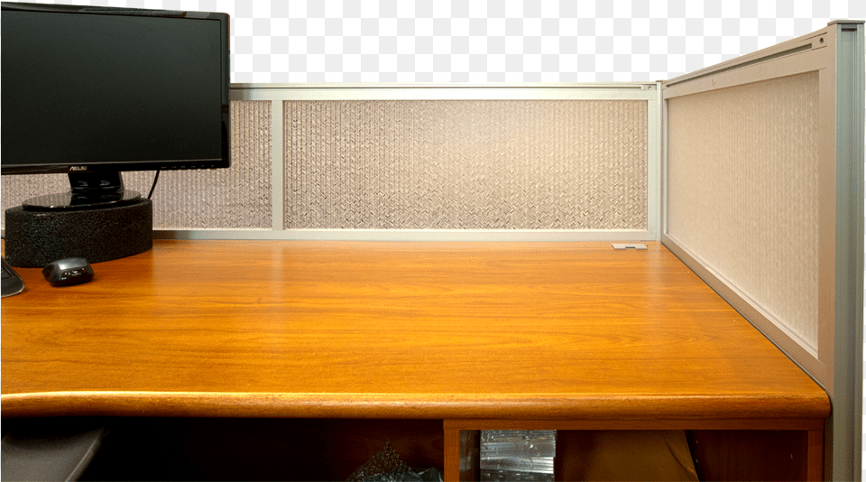 Jali Maize Office Desk Modesty Panels Table, Wood, Screen, Plywood, Monitor Free Png Download