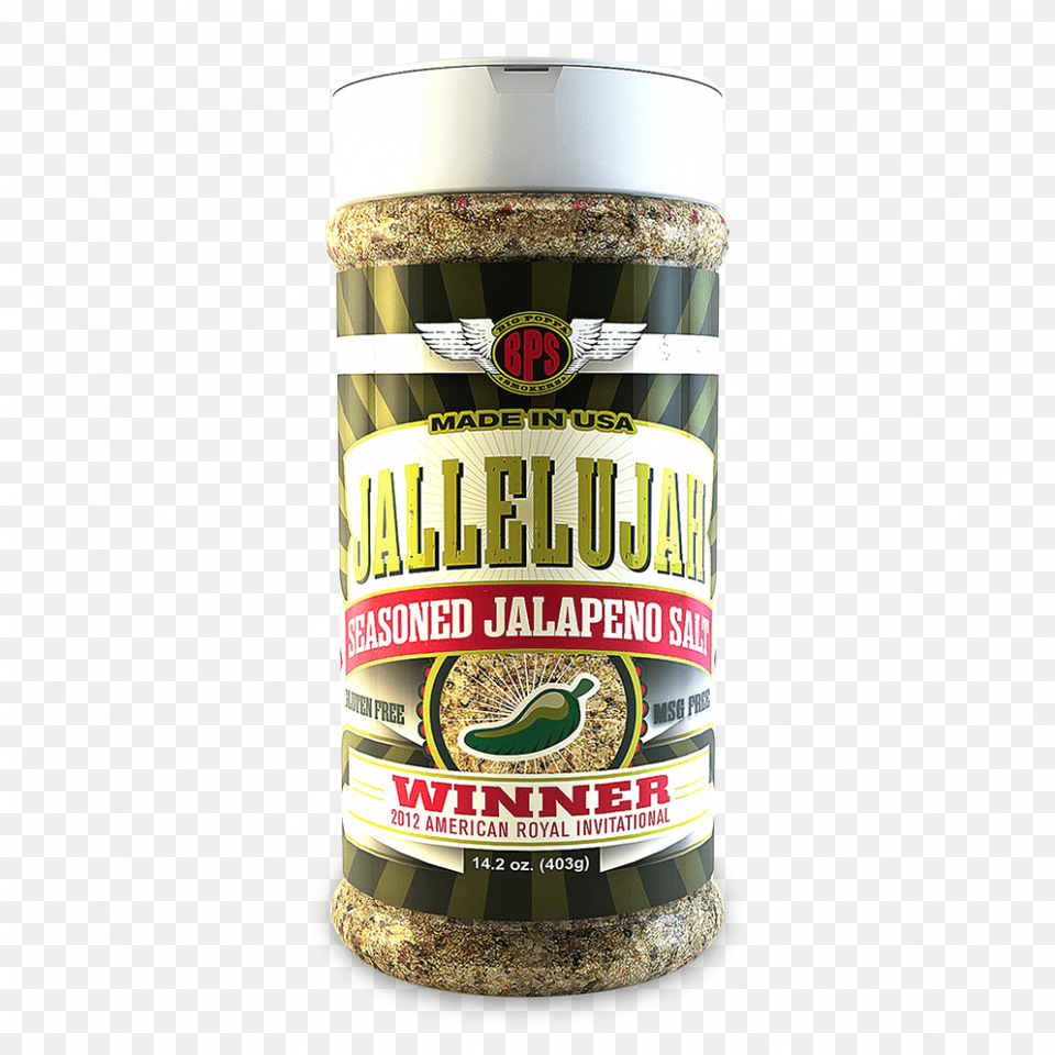 Jallelujah Jalapeno Salt, Alcohol, Beer, Beverage, Food Free Png Download