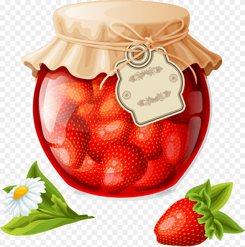 Jam, Food, Jar, Berry, Fruit Png Image