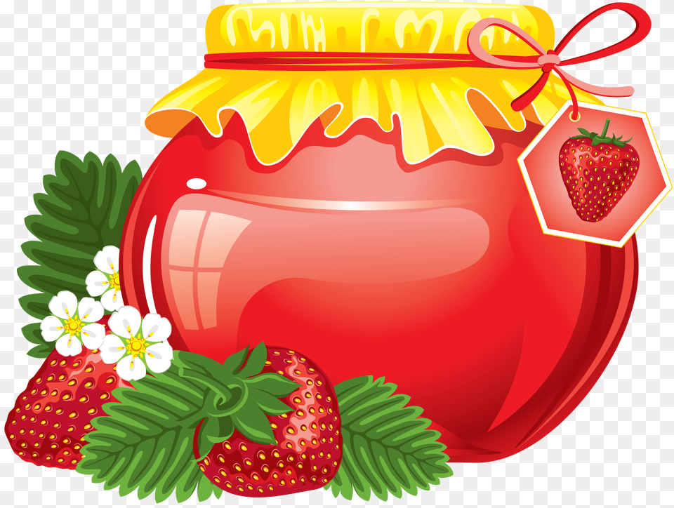 Jam, Berry, Food, Fruit, Jar Free Png Download