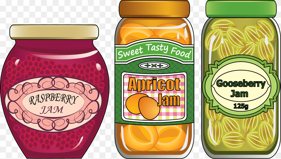 Jam, Jar, Food, Ketchup Free Transparent Png