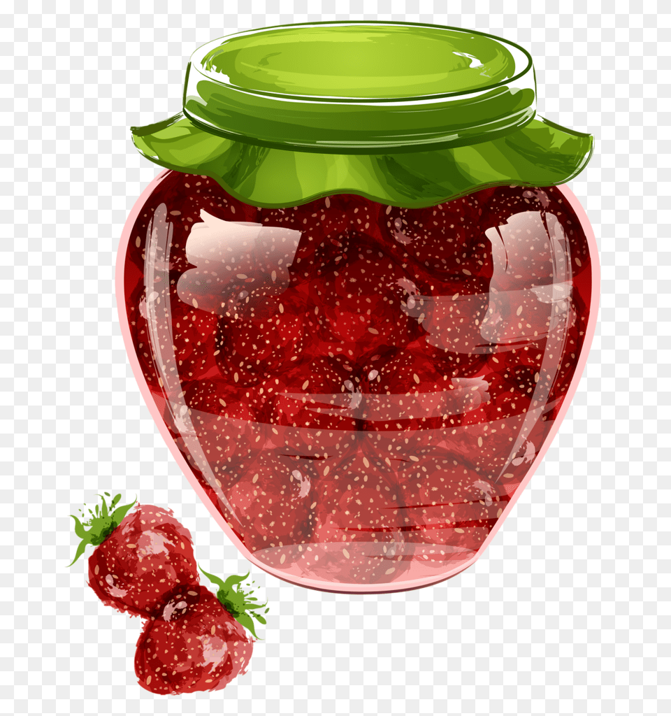 Jam, Berry, Food, Fruit, Jar Png Image